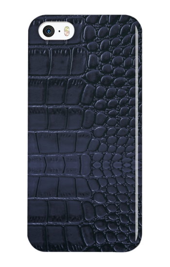 クロコダイル ［ ハードケース（光沢） for iPhone SE 第1世代 ］