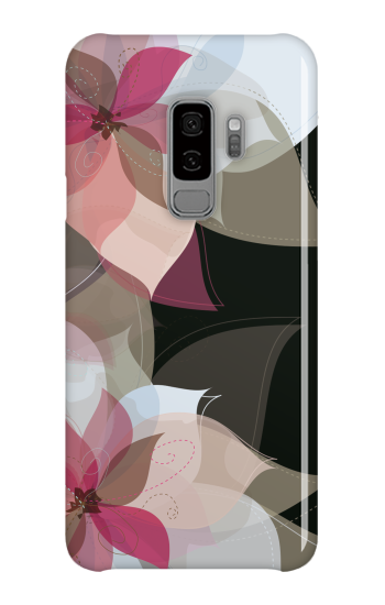 シフォンフラワー ［ ハードケース（光沢） for Galaxy S9+ ］
