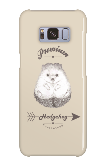 プレミアムハリネズミ ［ ハードケース（光沢） for Galaxy S8 ］