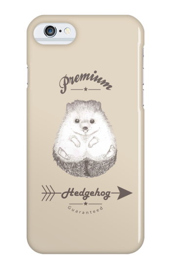 プレミアムハリネズミ ［ ハードケース（光沢） for iPhone 6s ］