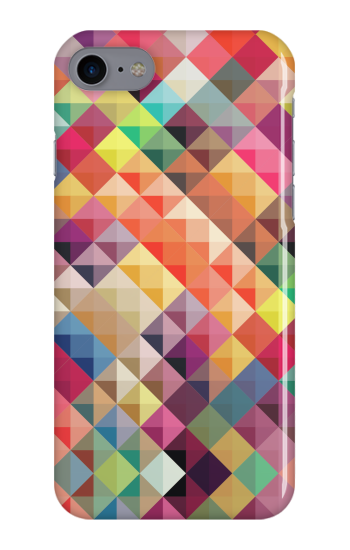 カラフルタイル ［ ハードケース（光沢） for iPhone 8 ］