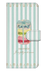 キュートストライプマカロン ［ 手帳型ケース（専用） for HUAWEI P20 lite ］