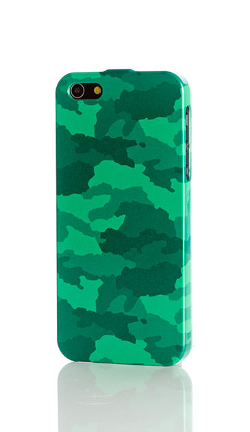 シンプル迷彩 ［ ハードケース（光沢） for iPhone 6 Plus ］