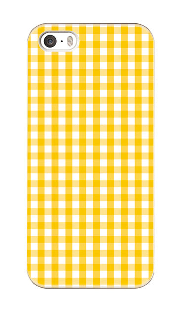 Fine ギンガムチェック ［ ハードケース（光沢） for iPhone 5s ］