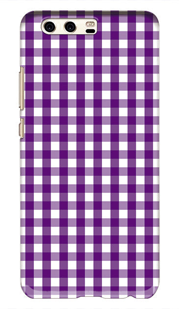 Fine ギンガムチェック ［ ハードケース（光沢） for HUAWEI P10 ］