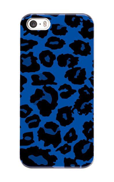 Medium レオパード ［ ハードケース（光沢） for iPhone SE 第1世代 ］