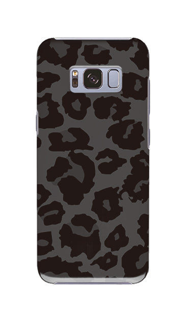 Medium レオパード ［ ハードケース（光沢） for Galaxy S8 ］