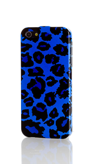 Medium レオパード ［ ハードケース（光沢） for iPhone XS ］