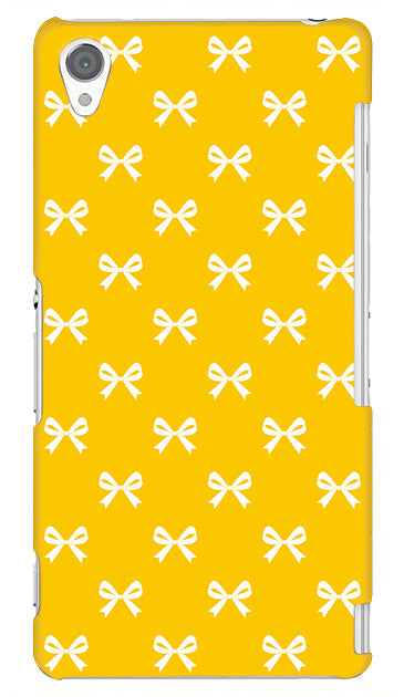 Medium リボン ［ ハードケース（光沢） for Xperia Z3 ］