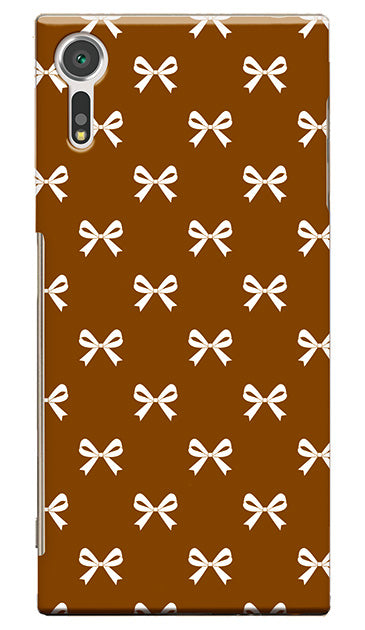 Ribon　Medium ［ ハードケース（光沢） for Xperia XZs ］