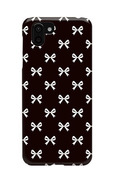 Medium リボン ［ ハードケース（光沢） for AQUOS R2 ］