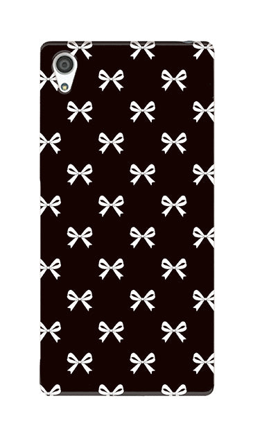 Medium リボン ［ ハードケース（光沢） for Xperia Z5 Premium ］