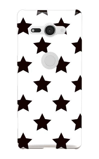 Large スター ［ ハードケース（光沢） for Xperia XZ2 Compact ］
