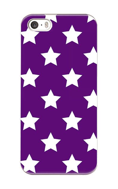 Large スター ［ ハードケース（光沢） for iPhone SE 第1世代 ］