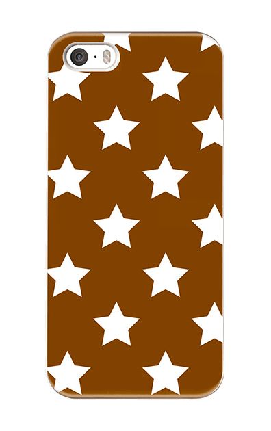Large スター ［ ハードケース（光沢） for iPhone SE 第1世代 ］