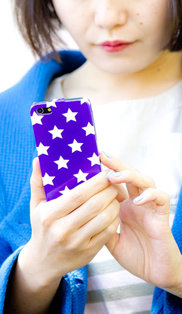 Large スター ［ ハードケース（光沢） for iPhone 6s ］