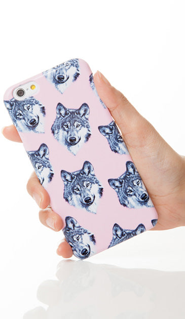 オオカミ集合 ［ ハードケース（光沢） for iPhone 6s ］
