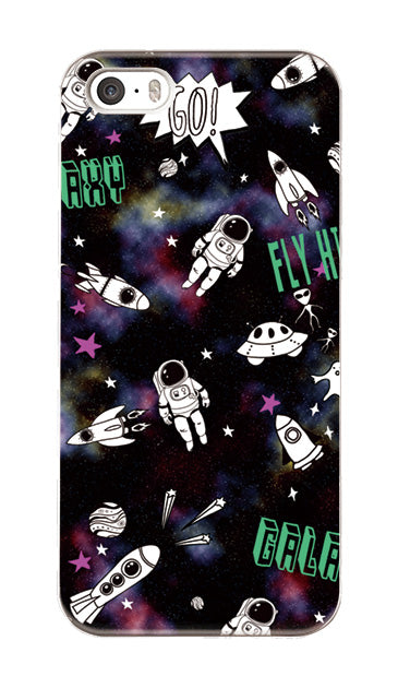 FUNKY宇宙 ［ ハードケース（光沢） for iPhone 5s ］
