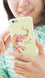 フラワーゾウさん ［ ハードケース（光沢） for AQUOS EVER ］
