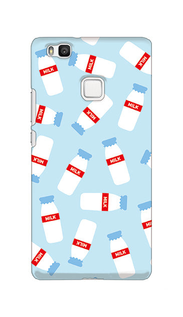 おいしいミルク ［ ハードケース（光沢） for HUAWEI P9lite ］
