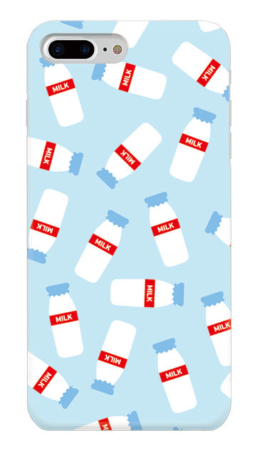 おいしいミルク ［ ハードケース（光沢） for iPhone 8 Plus ］