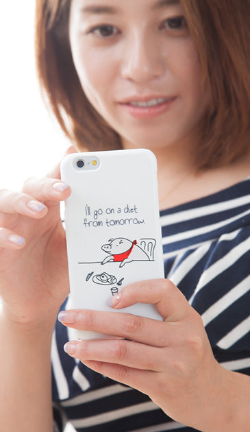ブタ子の挑戦 ［ ハードケース（光沢） for iPhone 5 ］